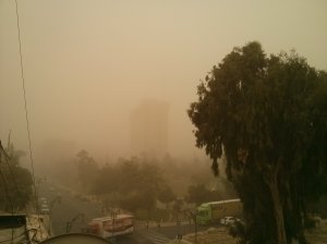 Visibility compromised.